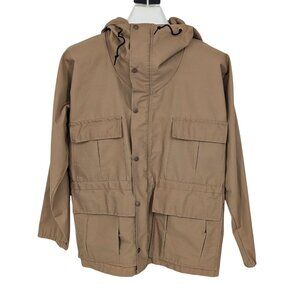 Vintage Western Trails Hooded Field Jacket Size XS Cargo Pockets Gorpcore Trail